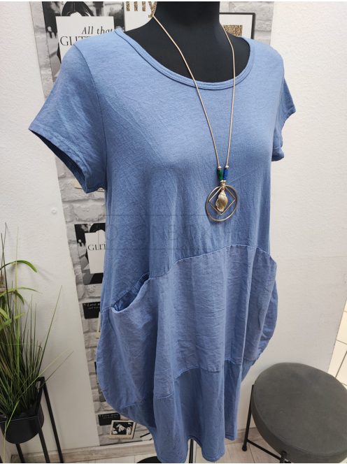 10997 Elara – lazán csinos midi ruha (farmerkék)