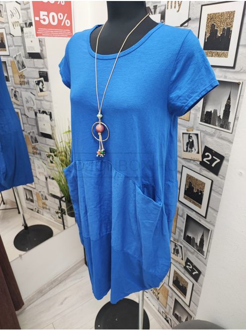 10997 Elara – lazán csinos midi ruha (királykék)