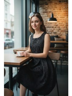 11613 Elowen – ujjatlan ruha (fekete)