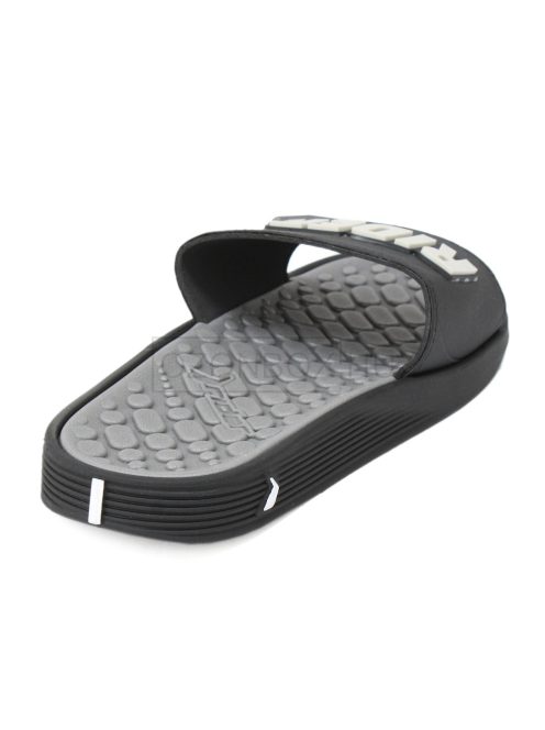 11690-AS512  Rider Pump Slide férfi strandpapucs fekete-szürke