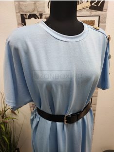 12259 MILLA oversize ruha övvel (babakék)