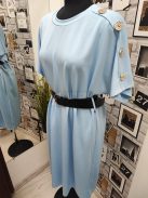 12259 MILLA oversize ruha övvel (babakék)