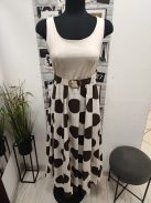 12320 Marina – maxi ruha (krém)