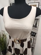 12320 Marina – maxi ruha (krém)