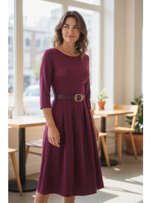 12918 Elena – Burgundy Dream Ruha (bordó)