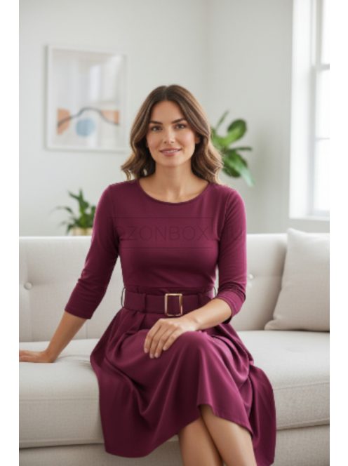 12918 Elena – Burgundy Dream Ruha (bordó)