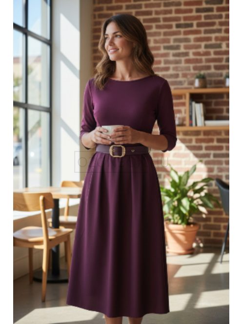12918 Elena – Burgundy Dream Ruha (bordó)