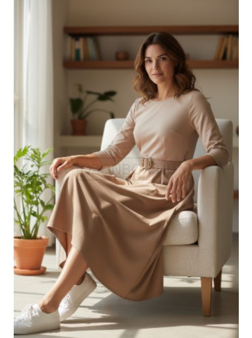12918 Elena – Cappuccino Dream Ruha (bézs)