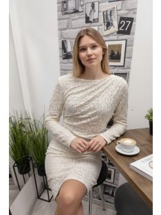 13779 Elowen női mini ruha (krém)