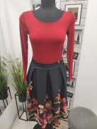 141W LILY hosszú ujjú felső (piros)