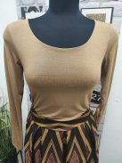 141W LILY hosszú ujjú felső (homokarany)