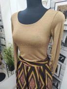 141W LILY hosszú ujjú felső (homokarany)