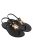 18214-90058 GRENDHA Cacau Inspira női lábujjközös fekete szandál