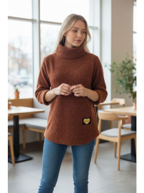 19213 Marisol – Rozsdabarna bouclé garbó