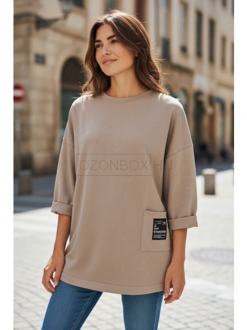 21774 Sabrina – kappuccsínó bézs tunika