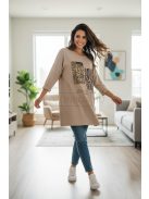 22668 Giulietta – Bézs Los Angeles mintás ruha