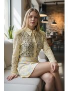 22716 Cressida női sortos szoknya (sárga)