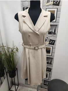 2390 ISABELLA ujjatlan ruha (krém)