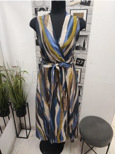  25222 Desert Flow ujjatlan ruha (kék-világoskék-hullám mintás)