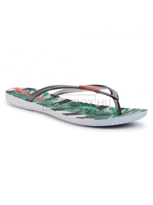 26426-21364  Ipanema Wave Natural női papucs fekete/fehér/zöld