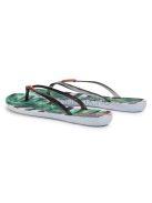 26426-21364  Ipanema Wave Natural női papucs fekete/fehér/zöld