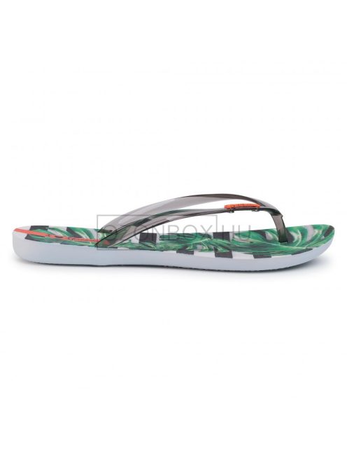 26426-21364  Ipanema Wave Natural női papucs fekete/fehér/zöld