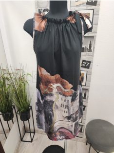 3048 Eleonora ruha – az elegáns festői nyár (fekete)