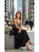 31034 VALERIA – fekete, légies maxi szoknya