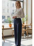 3121 Viviana – Sötétkék elegáns egyenes szárú nadrág