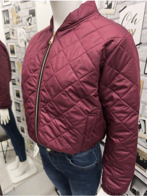 3240 Serena – steppelt kabát (bordó)