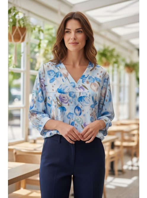 3277 Velmira Bloom felső (pasztellkék-pünkösdi rózsa)