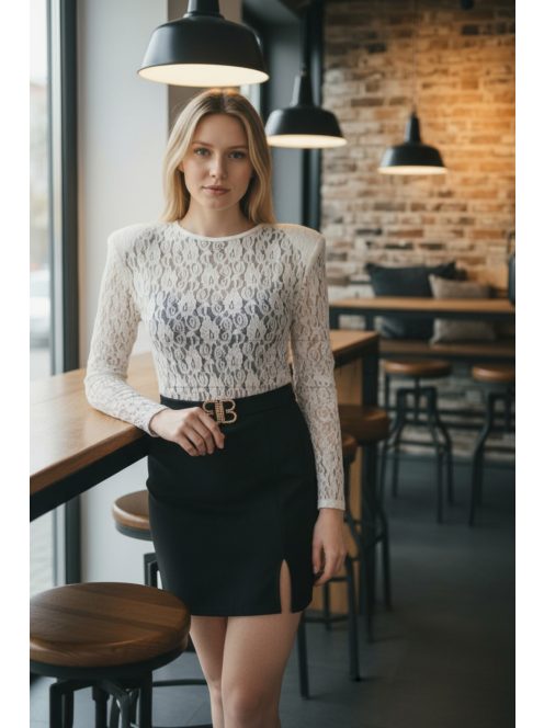 45061 Seraphine miniruha (fehér-fekete)