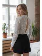 45061 Seraphine miniruha (fehér-fekete)