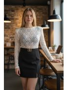 45061 Seraphine miniruha (fehér-fekete)