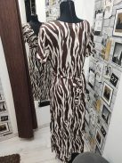 4634 Isabella – elegáns maxi ruha (kakaó zebra) 2.