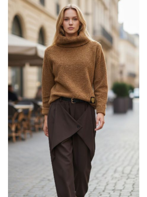 51097 Isadora barna Laza Nadrág – Origami Edition