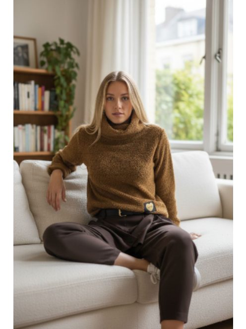 51097 Isadora barna Laza Nadrág – Origami Edition