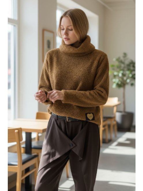 51097 Isadora barna Laza Nadrág – Origami Edition