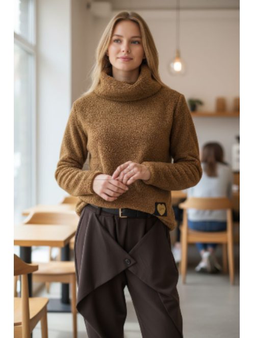 51097 Isadora barna Laza Nadrág – Origami Edition