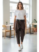 51097 Isadora barna Laza Nadrág – Origami Edition