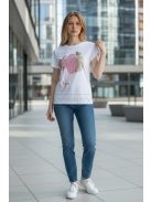 5256 Seraphina Urban nyomott póló (pink léggömb)