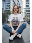 5256 Seraphina Urban nyomott póló (kék ruha)