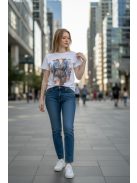 5256 Seraphina Urban nyomott póló (kék ruha)