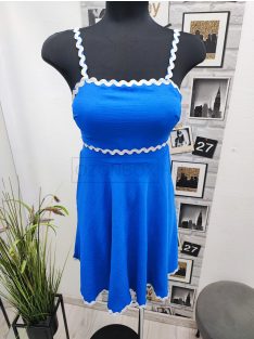 55277 MARINA pántos miniruha (királykék)