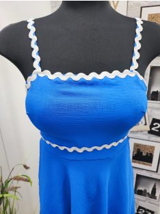55277 MARINA pántos miniruha (királykék)