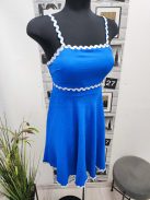 55277 MARINA pántos miniruha (királykék)