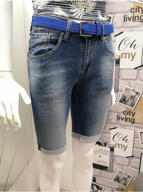 575 Férfi LEOX farmer bermudanadrág kék