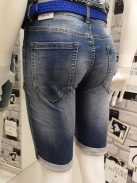 575 Férfi LEOX farmer bermudanadrág kék