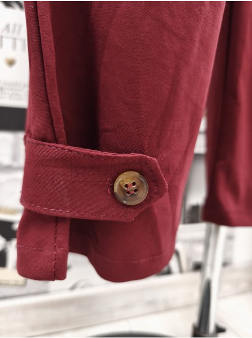 6224 Lucinda – Bordó lezser bő szárú nadrág