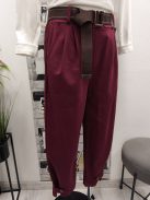 6224 Lucinda – Bordó lezser bő szárú nadrág